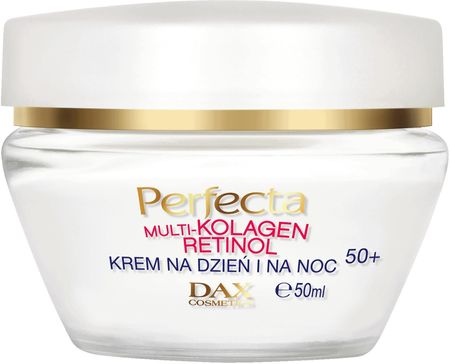 Perfecta Multikolagen Retinol Silna redukcja zmarszczek krem do twarzy 50+ na dzień i noc 50ml