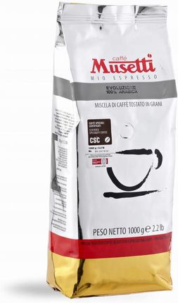 Kawa Musetti Evoluzione Csc 100% Arabica 1Kg - Ceny i opinie