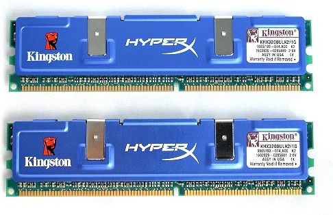 Pamięć RAM Kingston HyperX DDR 512MB 400MHz CL2 (2-3-2-6-1