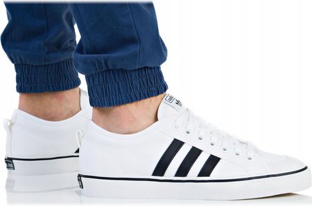 Buty Adidas M skie Nizza AQ1066 Trampki Bia e Ceny i opinie