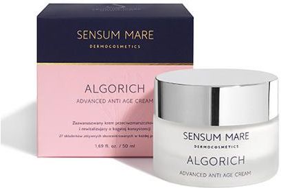Krem Sensum Mare Algorich Advanced Anti Age Cream Zaawansowany rewitalizujący i przeciwzmarszczkowy na dzień i noc 35ml