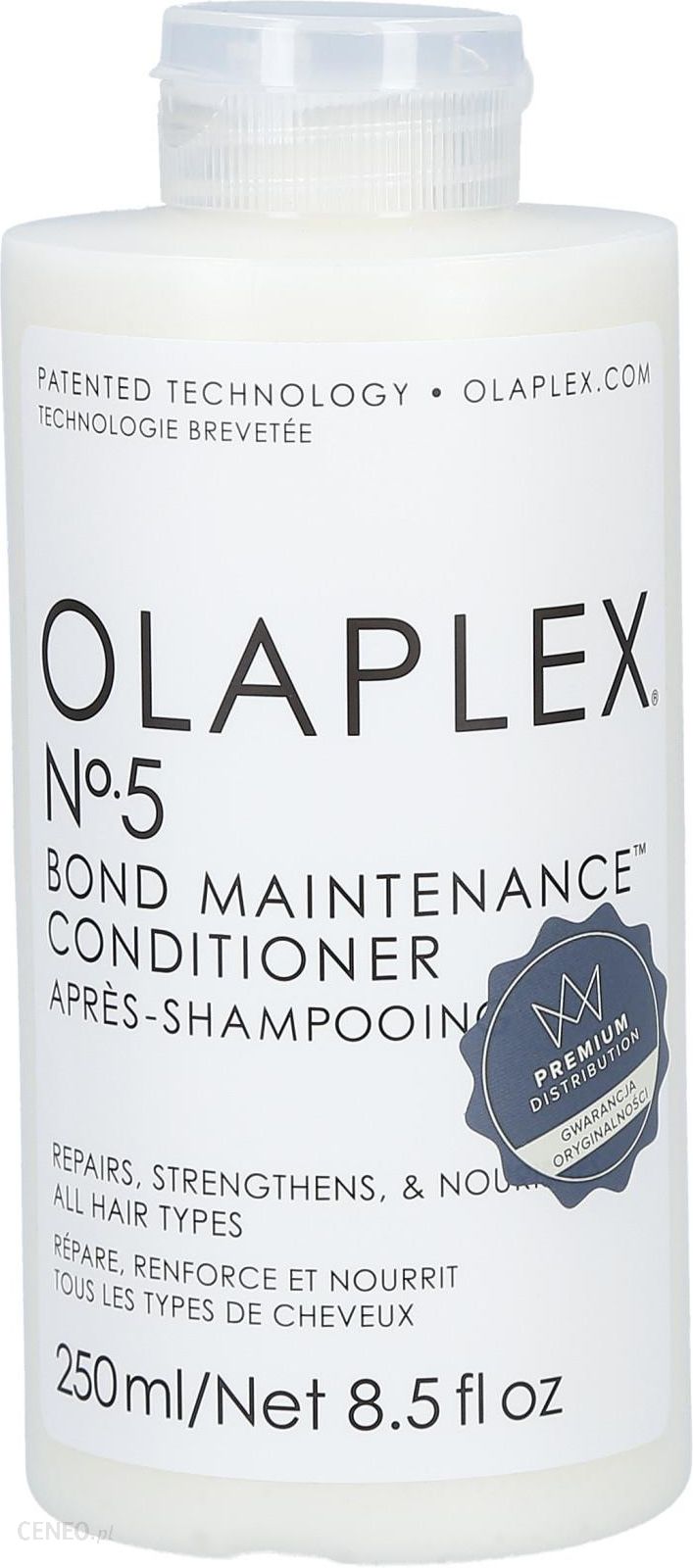  Olaplex Olaplex Bond Maintenance Conditioner No.5 Odżywka regenerująco-odbudowująca Nawilża zniszczone puszące się włosy 250ml