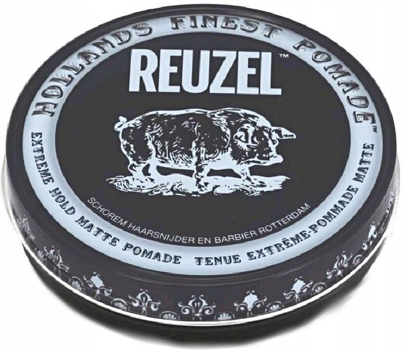 Reuzel Extreme Hold Matte Pomade Matowa pasta 113g - zdjęcie 4 Reuzel Extreme Hold Matte Pomade Matowa pasta 113g