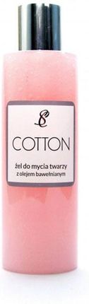 Scandia Cosmetics Cotton Żel do mycia twarzy z olejem bawełnianym 200ml