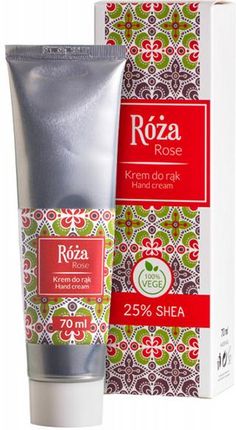 Scandia Cosmetics Krem do rąk 25% Shea Róża 70ml