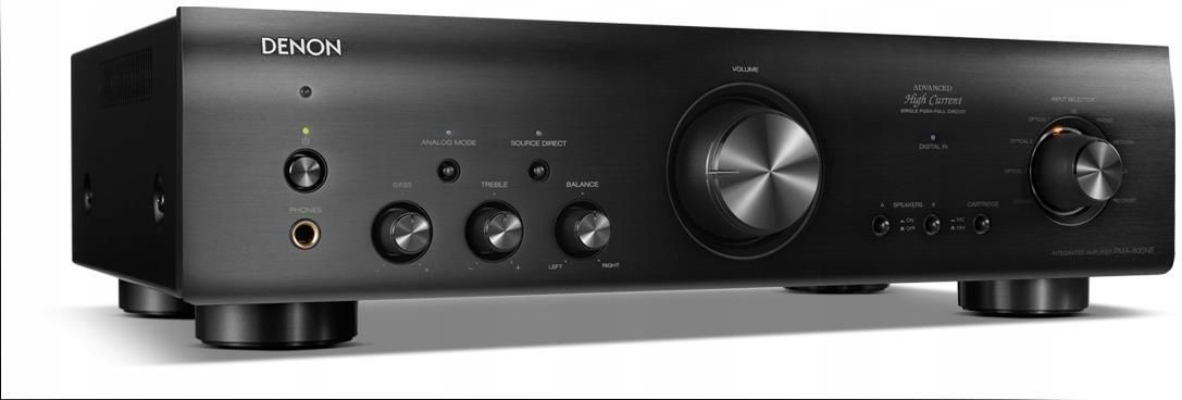 Wzmacmiacz audio Denon PMA-800NE srebrny - Opinie i ceny na