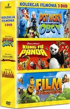 Kolekcja Dreamworks: Potwory Kontra Obcy / Kung Fu Panda / Film o pszczołach (DVD)