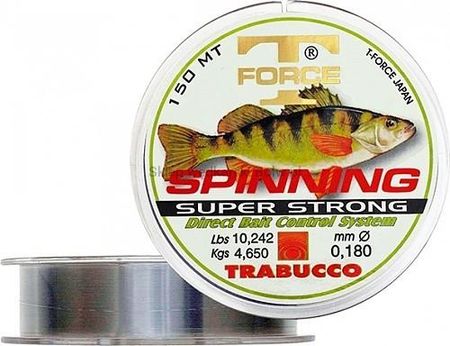 Trabucco Żyłka Spinningowa T-Force Spin Perch 0,16Mm 150M (05350160)