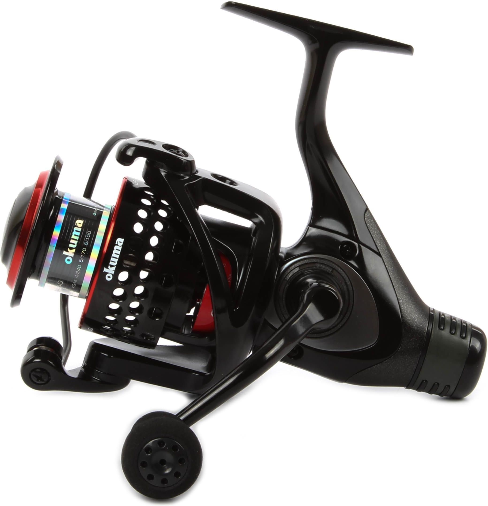 Moulinet Léger 196g Moulinet Pêche Spinning Okuma Ceymar CHD 1000A - 5kg Frein 7+1 Roulements Moulinet 1000