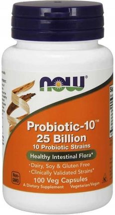 Now Foods Probiotic-10 25 Bilion 100 kaps