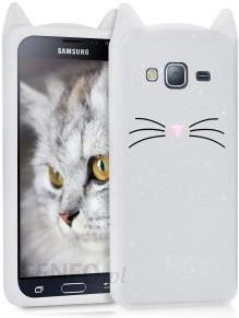 Kwmobile Etui Z Wzorem Kot Dla Samsung Galaxy J3 2016 Bialy 4273003 Etui Na Telefon Ceny I Opinie Ceneo Pl