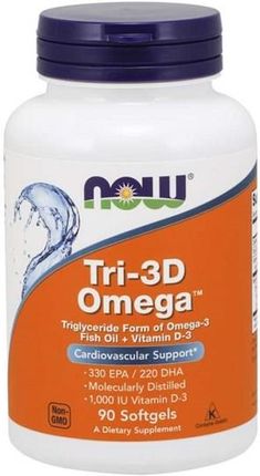 Now Foods Omega Tri-3D 90 kaps