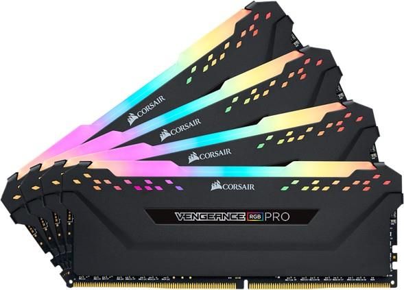 Pamięć RAM Corsair Vengeance RGB Pro Black 32GB (4x8GB) DDR4