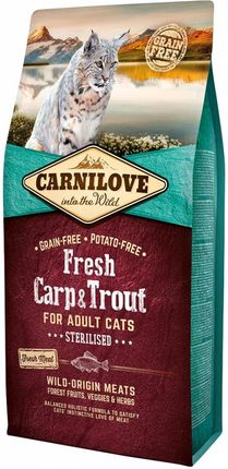 Carnilove Fresh Carp & Trout Sterilised Adult 6kg