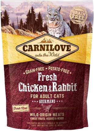 Carnilove Cat Fresh Chicken & Rabbit Gourmand 400g