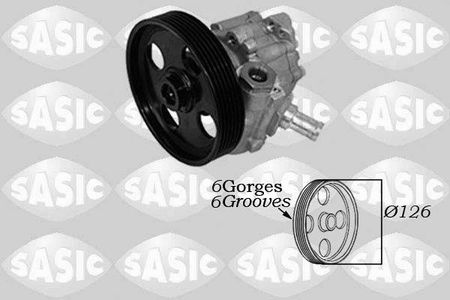 SASIC POMPA WSPOMAGANIA CITROEN BERLINGO,PEUGEOT PARTNER 1.6HDI 05,08- 7070058