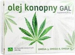 Zdjęcie GAL Olej konopny 60 kaps - Bełchatów