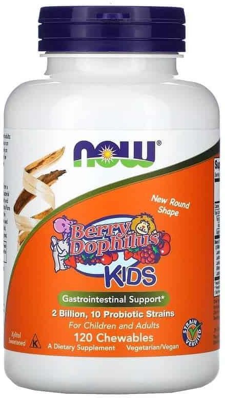 Now Foods Berrydophilus Kids Probiotyk Dla Dzieci 120 kaps