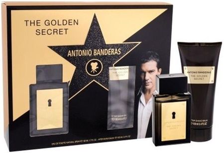 Antonio Banderas The Golden Secret Woda Toaletowa 50ml + Balsam po Goleniu 100ml