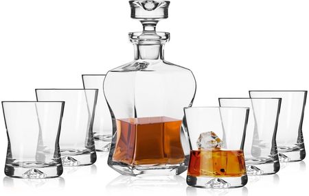 Krosno Glass Komplet Do Whisky Signature 6 + 1