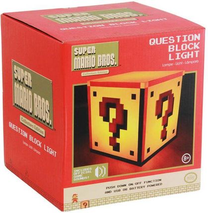 Paladone Lampka Nocna Super Mario Question Block (Pp2929Nn)