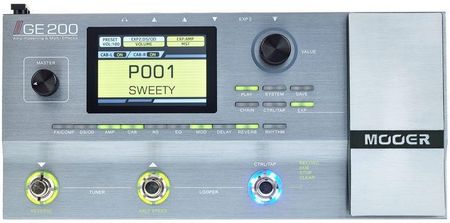 ギター Mooer ge200 Multiefekt gitarowy Mooer GE 200 |Sklep muzyczny MIDI