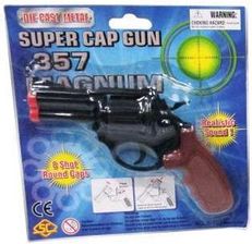 Zdjęcie Pisarek Pistolet Na Spłonkę Metal Czarny/Srebrny S703B-Bn - Piechowice