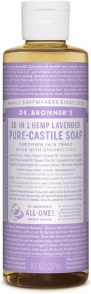 Dr. Bronner's Pure-Castile Liquid Soap Lavender Naturalne mydło w płynie 240ml
