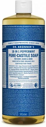 Dr. Bronner's Pure-Castile Liquid Soap Peppermint Naturalne mydło w płynie 945ml