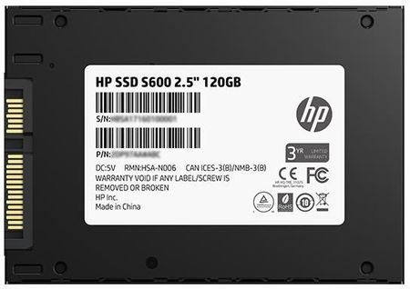 HP S600 120GB 2,5" SATA3 (4FZ32AAABB)
