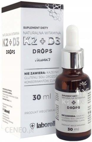 Laborell Witamina K2 D3 Drops Forte Krople 30ml