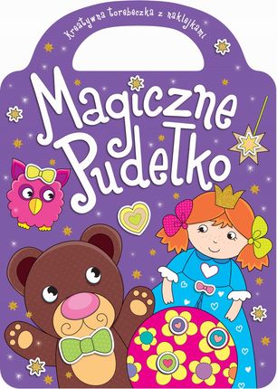 Magiczne pudełko kreatywna torebeczka z naklejkami