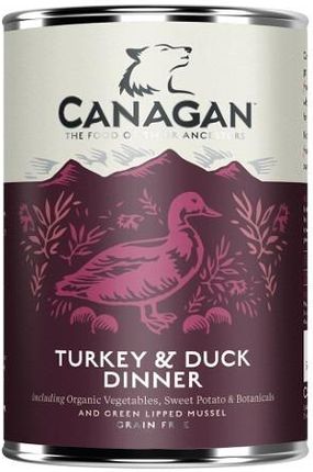 Canagan Turkey & Duck 6X400G