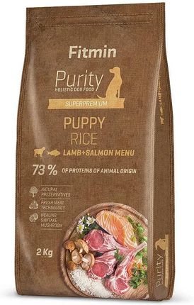 Fitmin Purity Rice Puppy Lamb&Salmon 2Kg