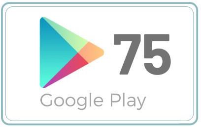 Kod Podarunkowy Google Play 75 zł