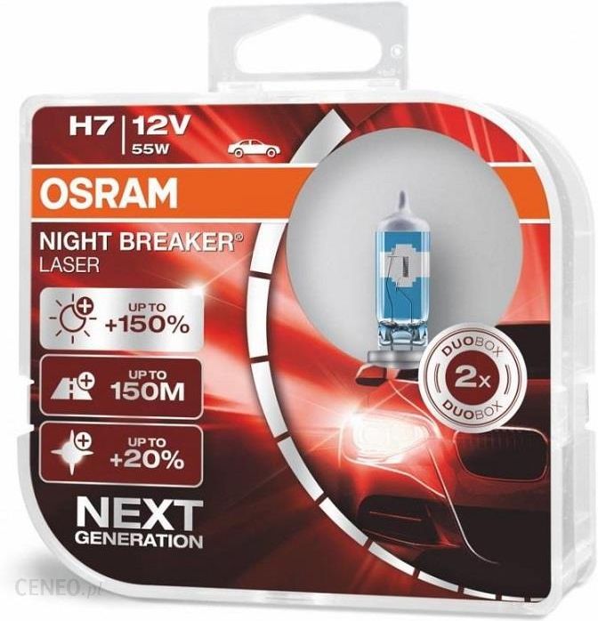 Osram H7 Night Breaker Laser + 150% DuoBox