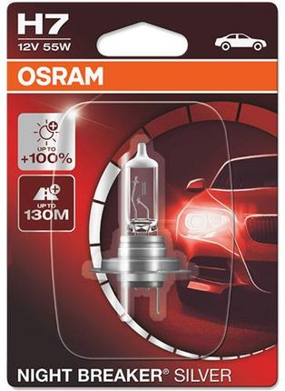 Osram H7 Night Breaker Silver + 100% Blister