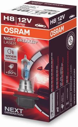 Osram H8 Night Breaker Laser Box