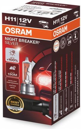 Osram H11 Night Breaker Silver + 100% Box