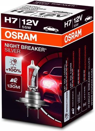 Osram H7 Night Breaker Silver + 100% Box