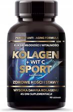 Zdjęcie INTENSON Kolagen + WIT C SPORT 90 tabl - Jedwabne