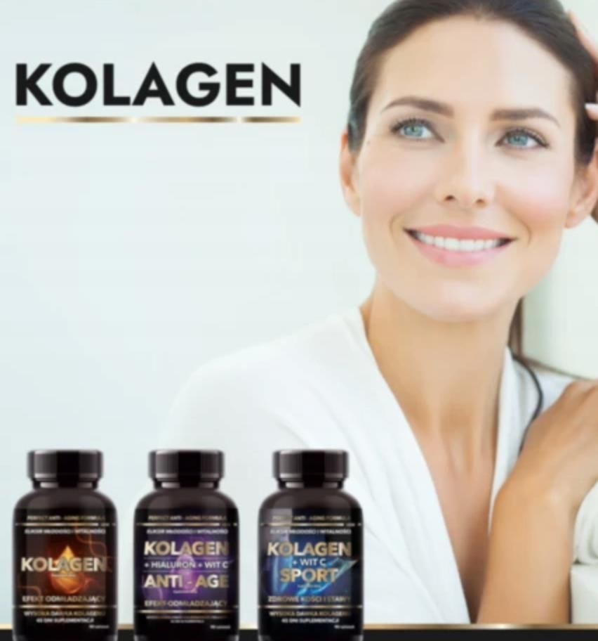 INTENSON Kolagen + hialuron + WIT C 90 tabl - zdjęcie 1 INTENSON Kolagen + hialuron + WIT C 90 tabl