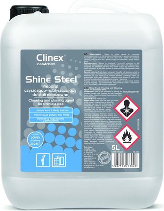 Clinex Płyn Shine Steel 5L 77500