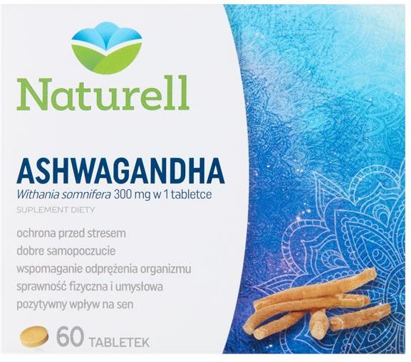 Naturell Ashwagandha 60 tabl. - zdjęcie 2 Naturell Ashwagandha 60 tabl.