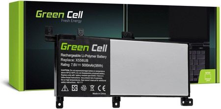Green Cell do Asus X556U X556UA X556UB X556UF X556UJ 5000mAh 7.6V (AS111)