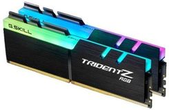 Pamięć RAM G.Skill TridentZ RGB 32GB (2x16GB) DDR4 3200MHz CL16 (F4-3200C16D-32GTZRX)