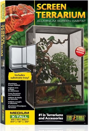 Exoterra Terrarium Siatkowe M Wysokie