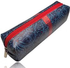 Zdjęcie Bee-Bee Piórnik Prostokąt Paisley Granat Pp-21 - Pniewy