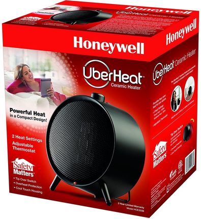Ogrzewanie przenośne Honeywell Termowentylator HCE200BE Czarny