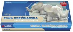 Zdjęcie Mona Glina Rzeźbiarska Samoutwardzalna Biała 500G - Zabłudów